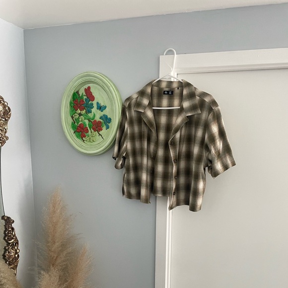 Rails plaid Button up - Picture 1 of 3